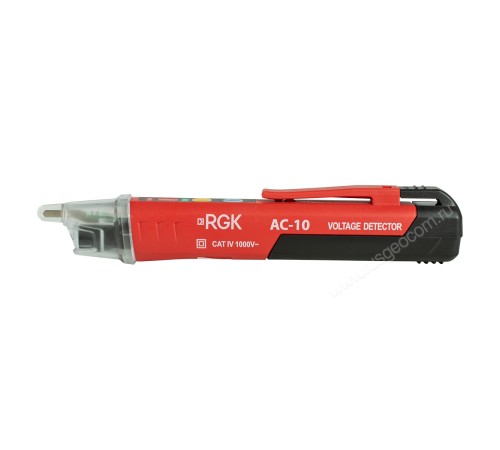 Комплект индикатора напряжения RGK AC-10 и рулетка AMO R303