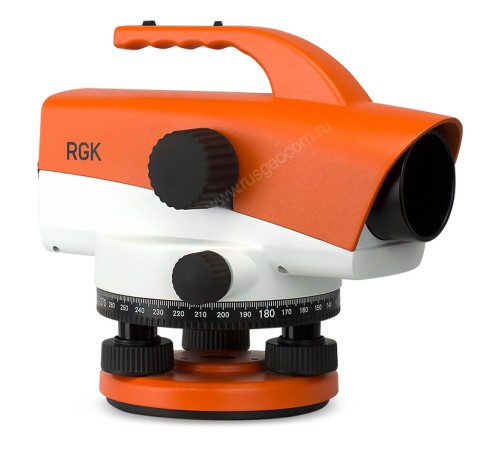 Комплект оптический нивелир RGK C-32 + S6-N + S4 и термогигрометр AMO H605